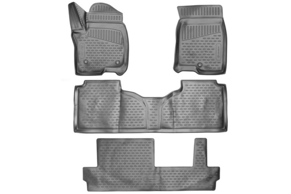 Gummifußmatten CHEVROLET Suburban| ab 2021| Bench Seating| USA (polyurethane) | 4 St.